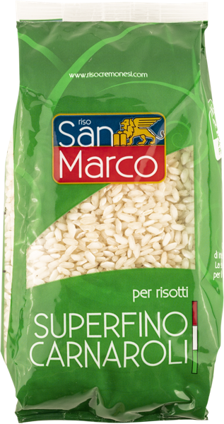 Рис длиннозерный Сан Марко из Венето Карнароли Ризериа Кремонези м/у, 500 г