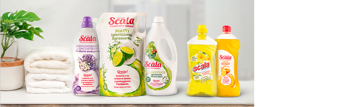 От -21 % на средства для стирки и уборки «Скала»