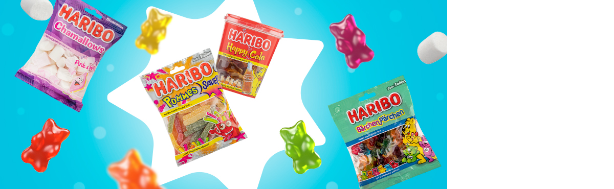 От - 20% на мармелад и маршмеллоу «Харибо»